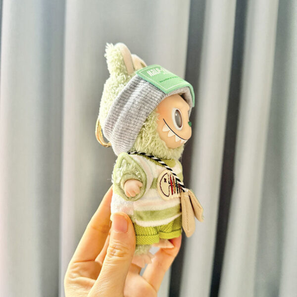 Labubu V1 V2 Green Little Fish Costume - Image 2