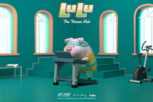 Lulu the Piggy - Fitness Club Blind Box Series - Image 9