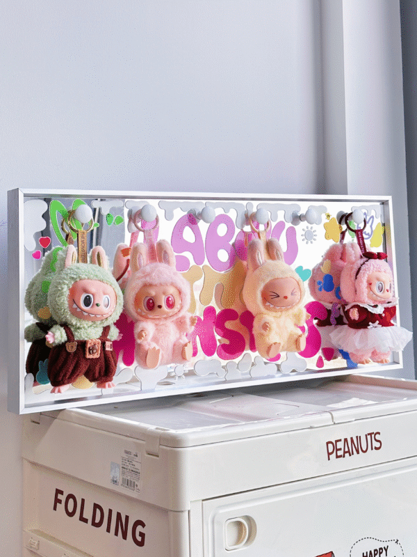 Labubu Vinyl Doll Storage Decoration Diorama - Image 9