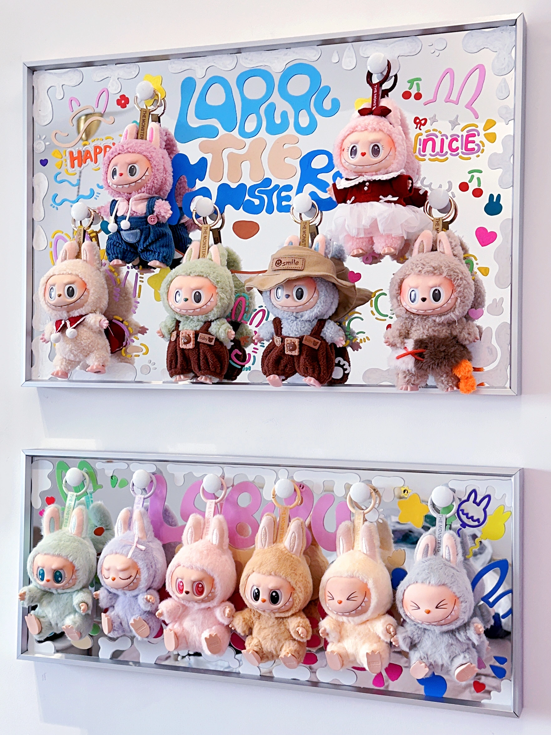Labubu Vinyl Doll Storage Decoration Diorama - Image 8