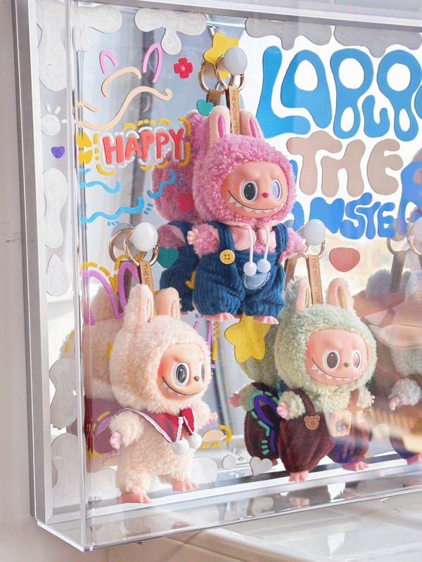 Labubu Vinyl Doll Storage Decoration Diorama - Image 7