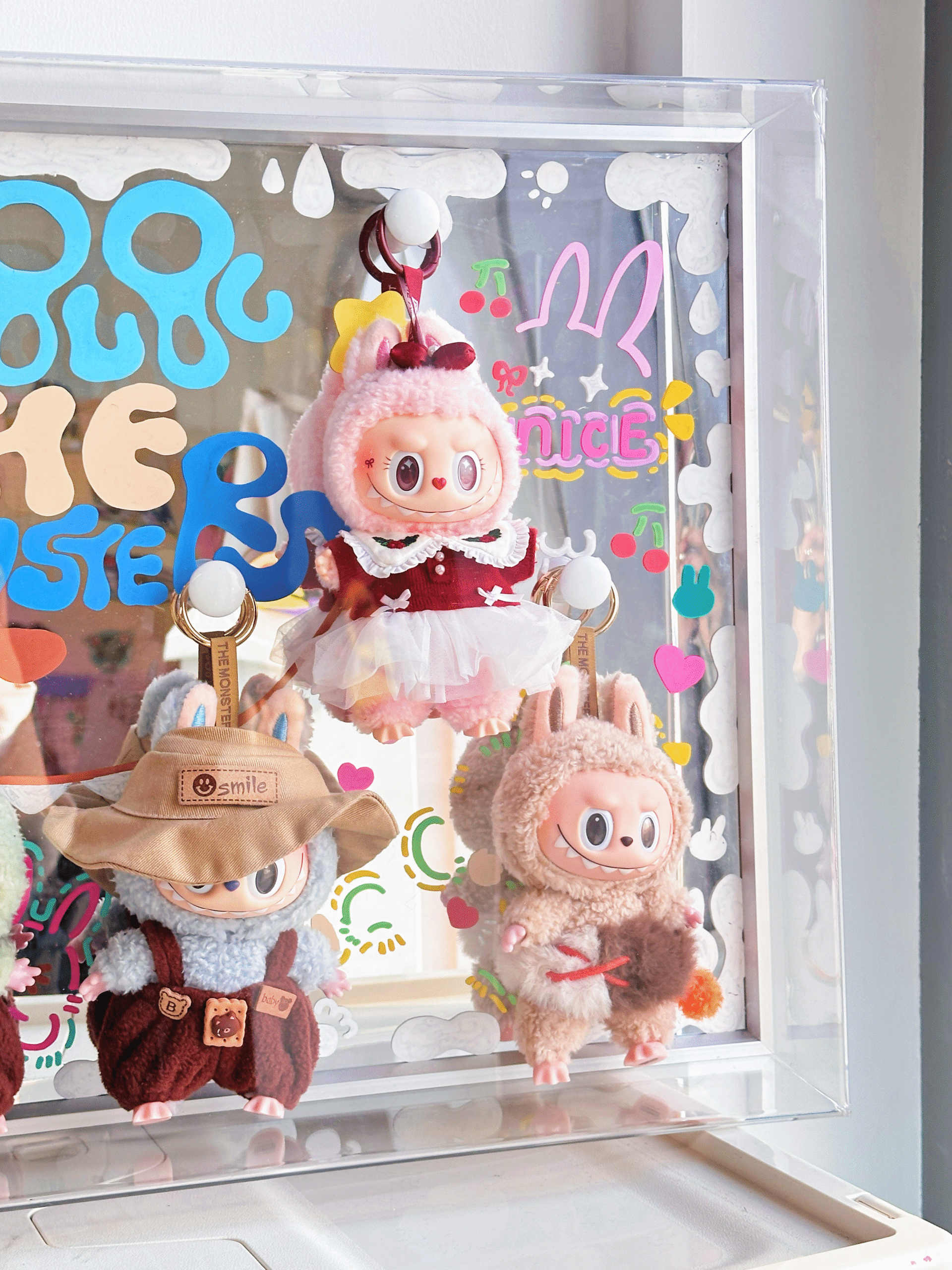 Labubu Vinyl Doll Storage Decoration Diorama - Image 6
