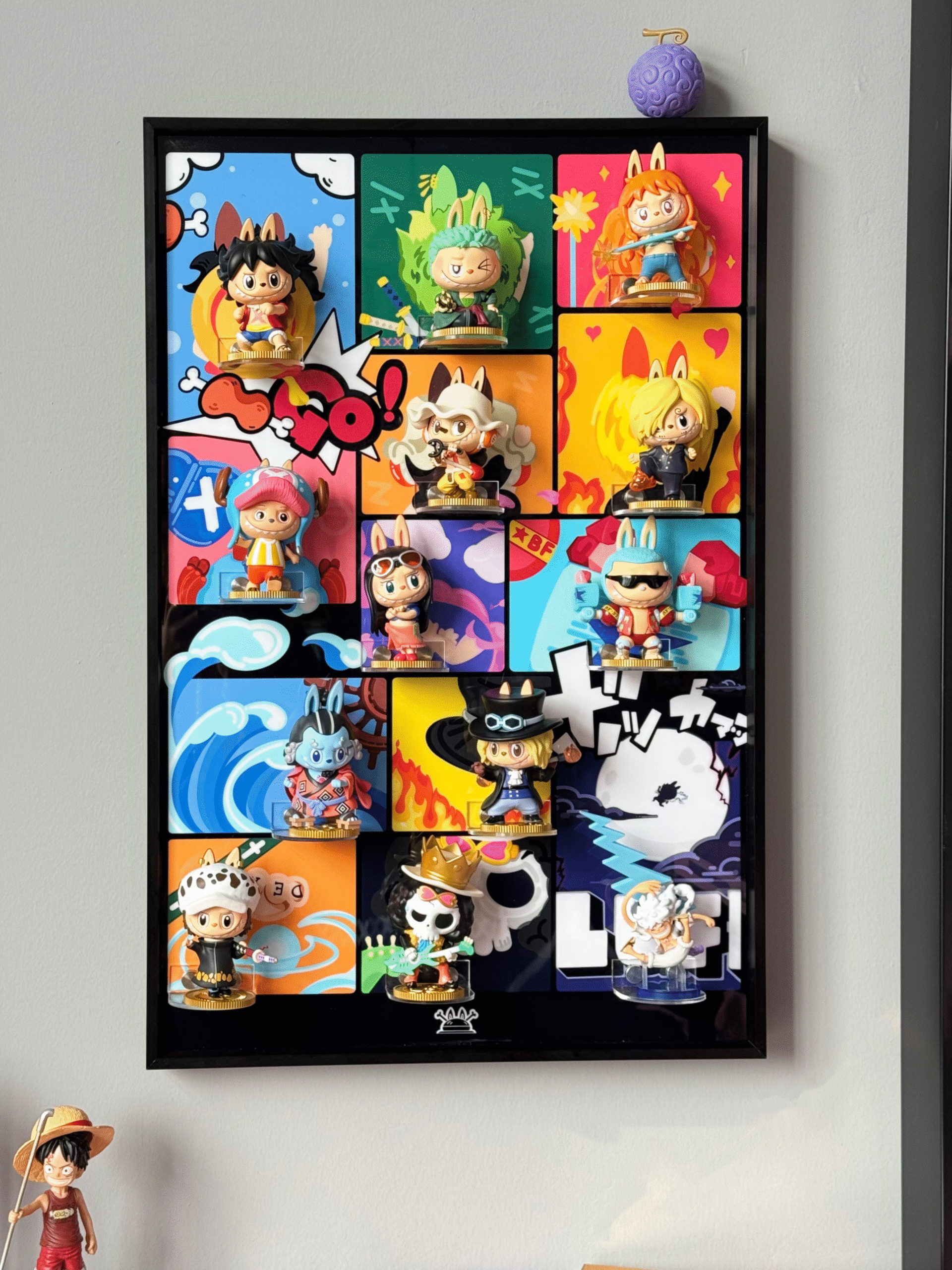 Labubu X One Piece Series Blind Box Storage - Image 6