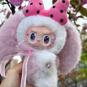 Labubu X Droopy Bunny Retrofit Design Pendants