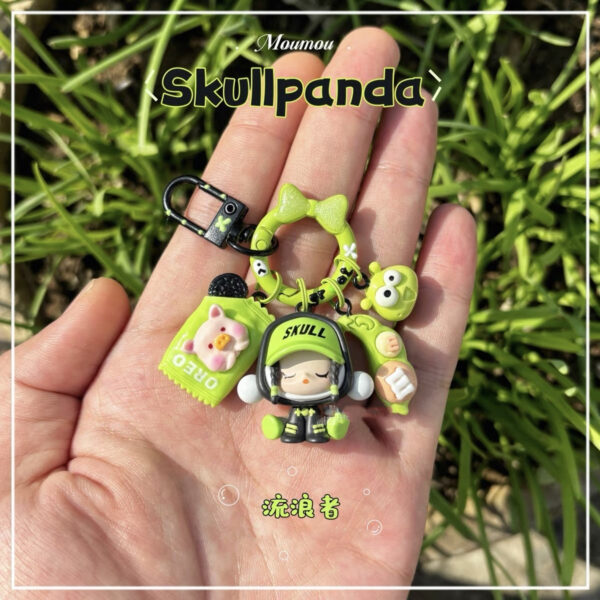 Authentic Pop Mart Sitting Moe Beads - Mobile Phone Bag & Keychain - Image 4