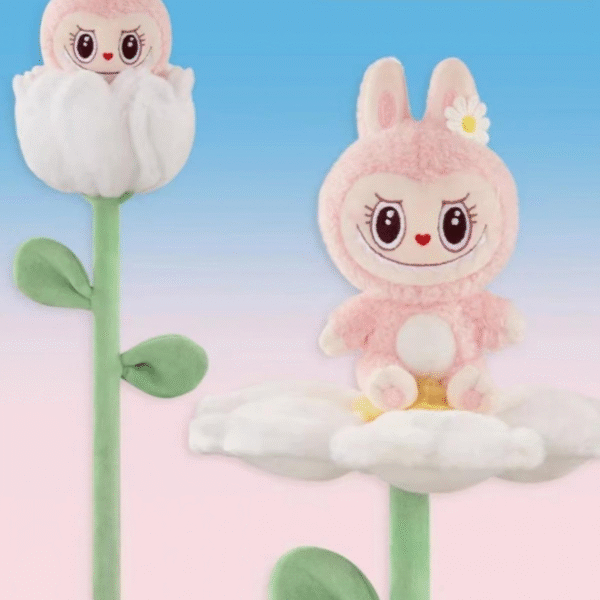 Flower Fairy Series Labubu Plush Bouquet - Image 12