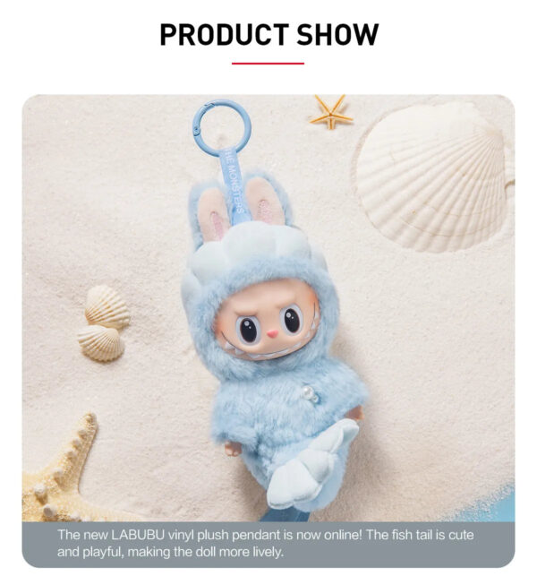 LABUBU HIDE AND SEEK IN SINGAPORE SERIES-Vinyl Plush Doll Pendant - Image 3