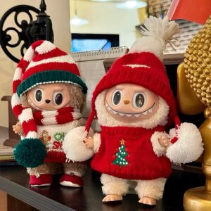 Labubu Christmas Sweater| Doll Clothes Series 2