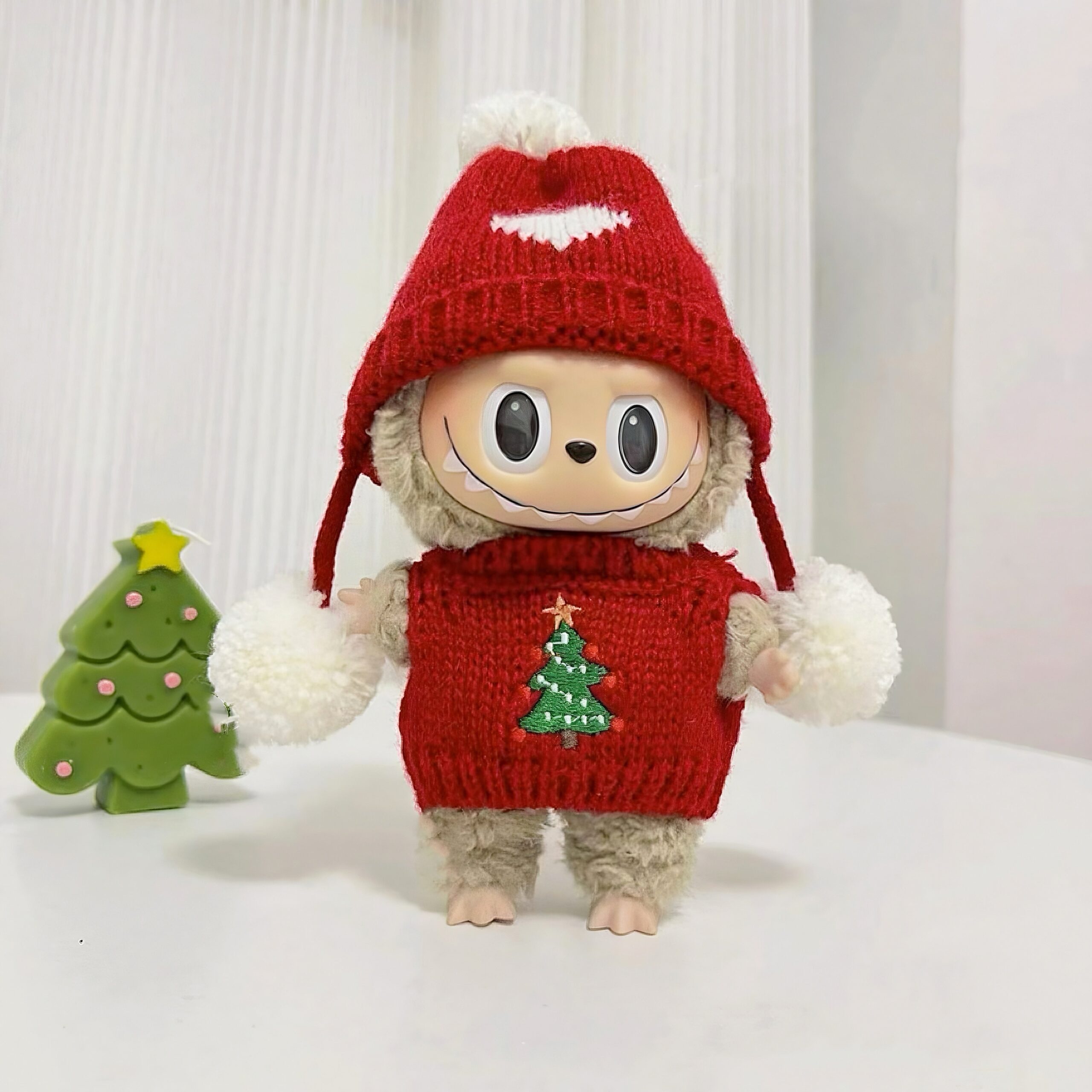 Labubu Christmas Sweater| Doll Clothes Series 2 - Image 4