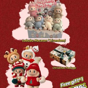 Labubu Macaron | Christmas Gift Box