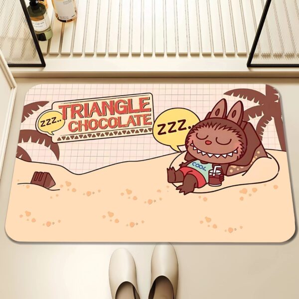 Labubu Bath Room Diatomite Soft Mat - Image 12