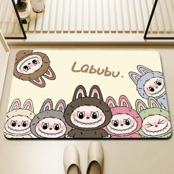 Labubu Bath Room Diatomite Soft Mat - Image 14