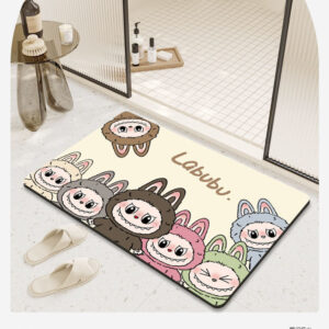 Labubu Bath Room Diatomite Soft Mat