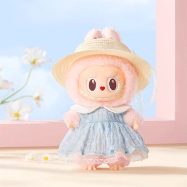 Sweetheart Series 3 | Labubu Mokoko Vinyl Plush Keychain - Image 2