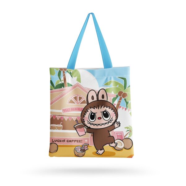 Labubu Cute Canvas Bag Includes zipper - Image 12