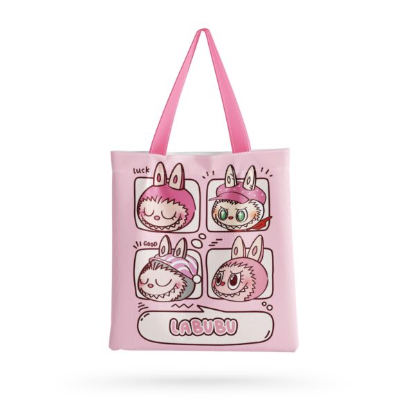 Labubu Cute Canvas Bag Includes zipper - Image 16