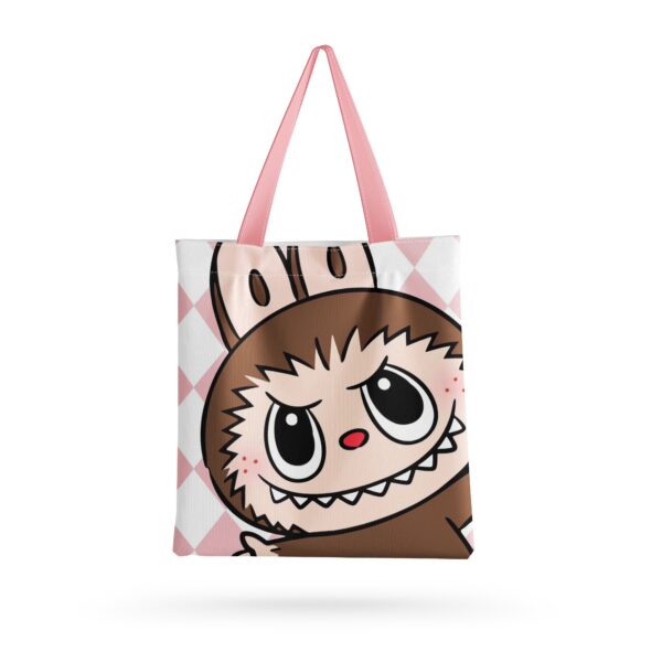 Labubu Cute Canvas Bag Includes zipper - Image 17