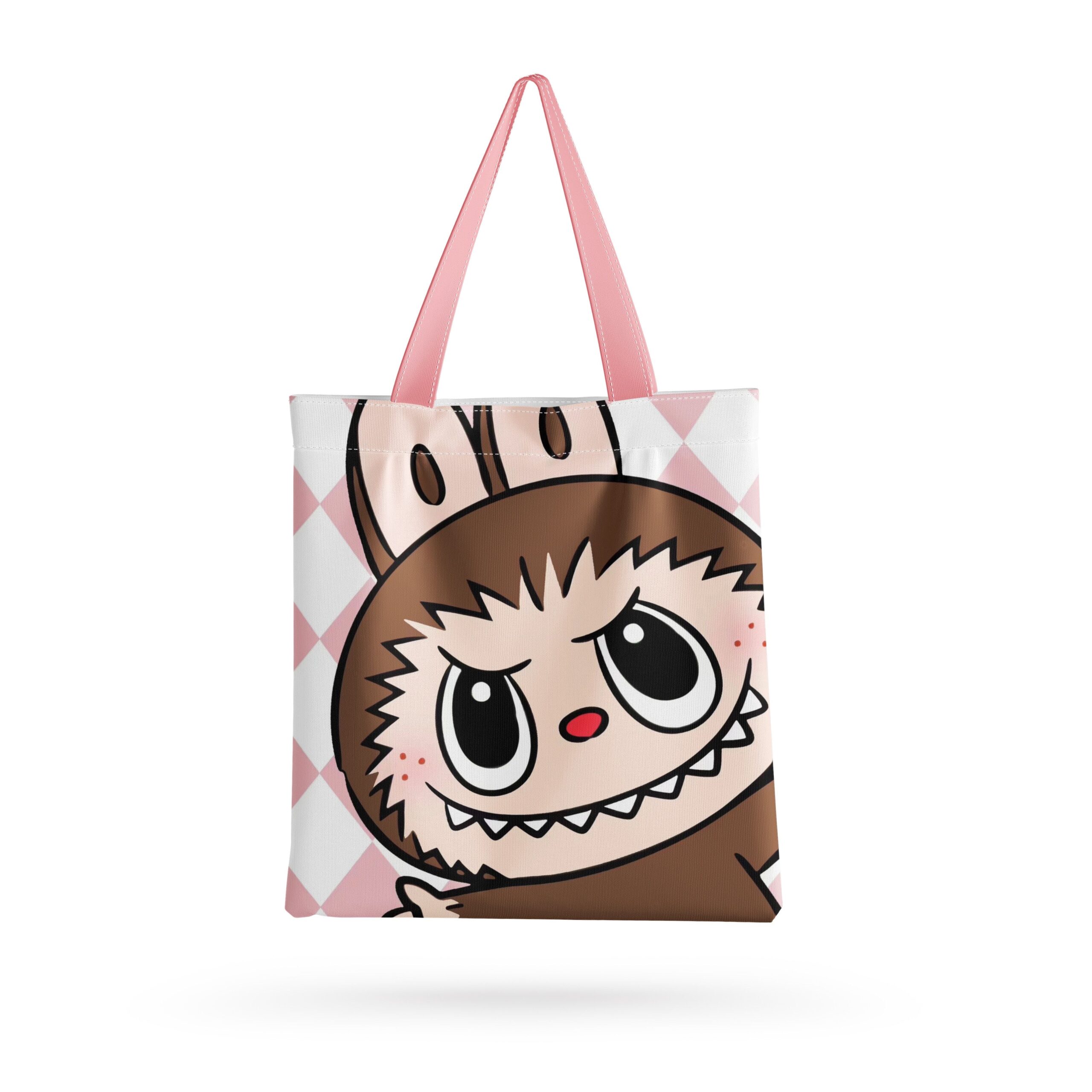 Labubu Cute Canvas Bag Includes zipper - Image 17