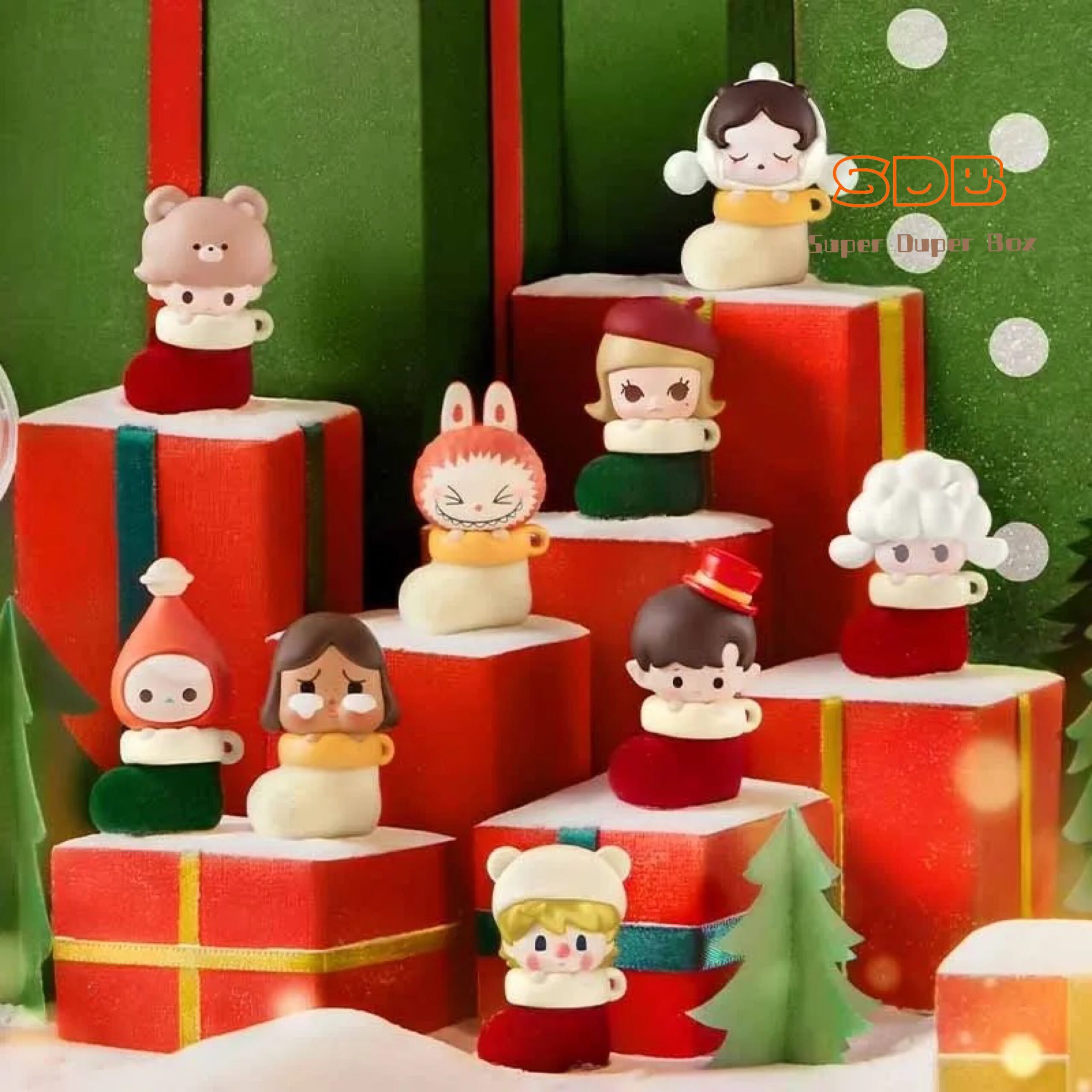 POPMART Genuine Christmas Series Trendy Toy Pendant - Image 5