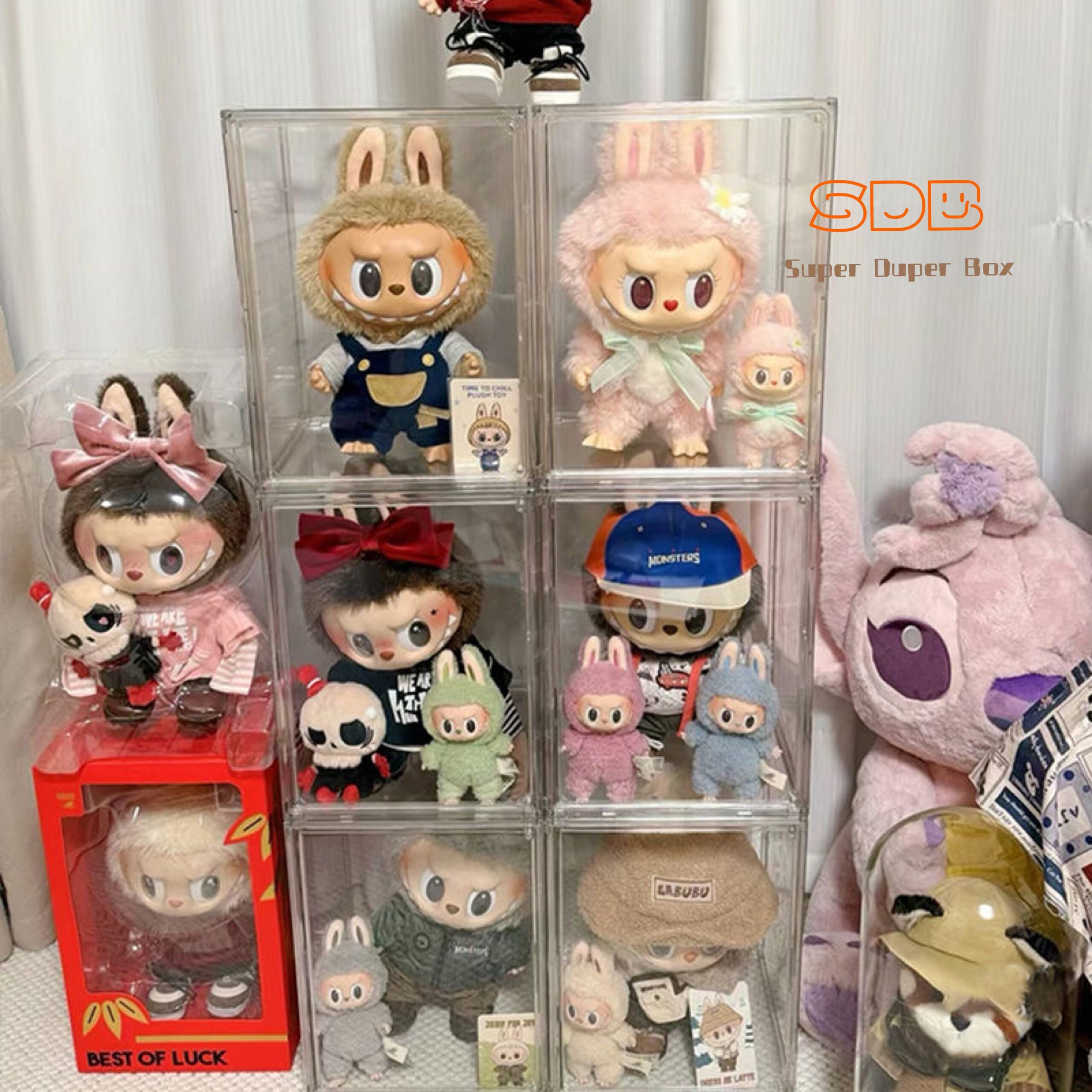 Handheld storage box, transparent display box, dustproof box - Image 3