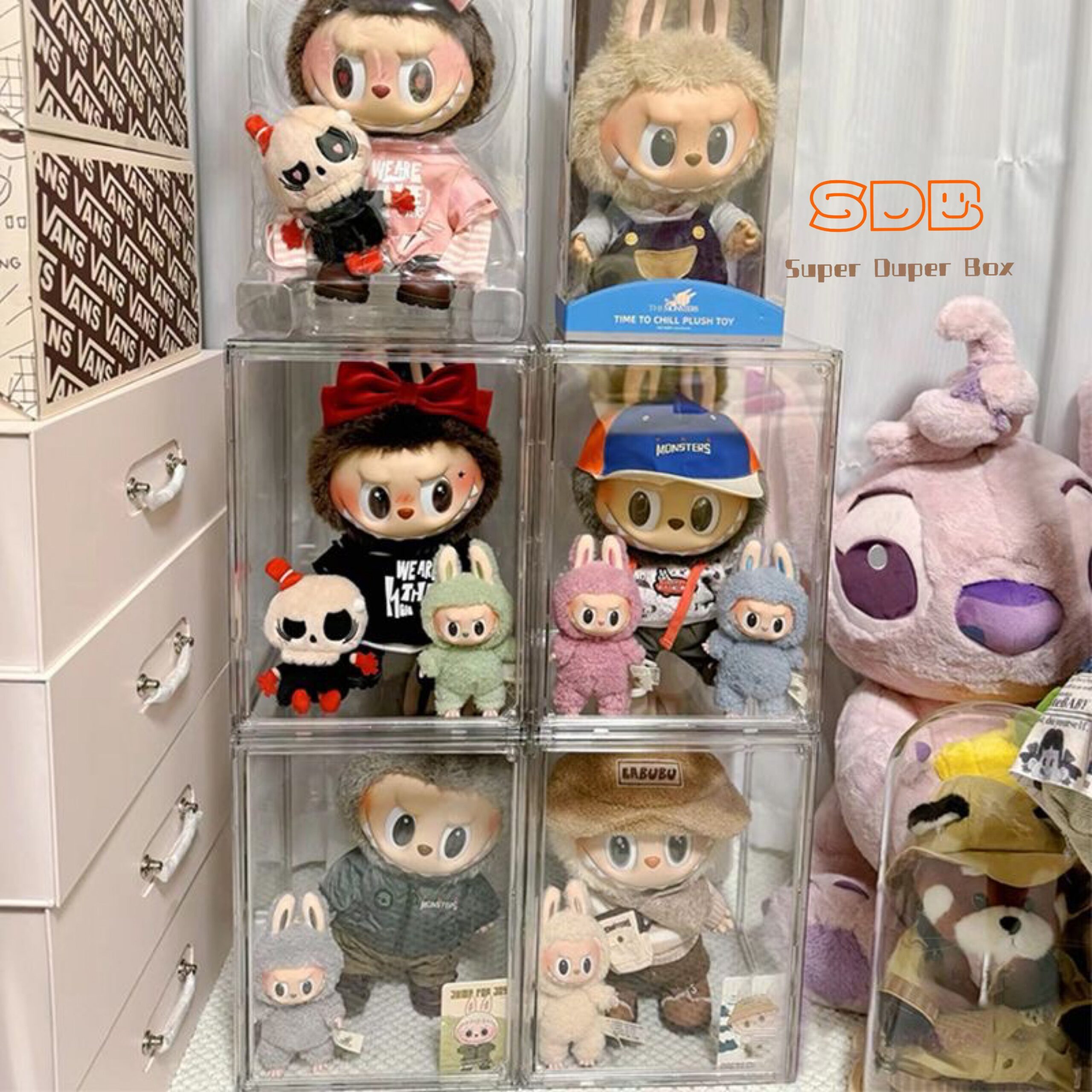 Handheld storage box, transparent display box, dustproof box - Image 4