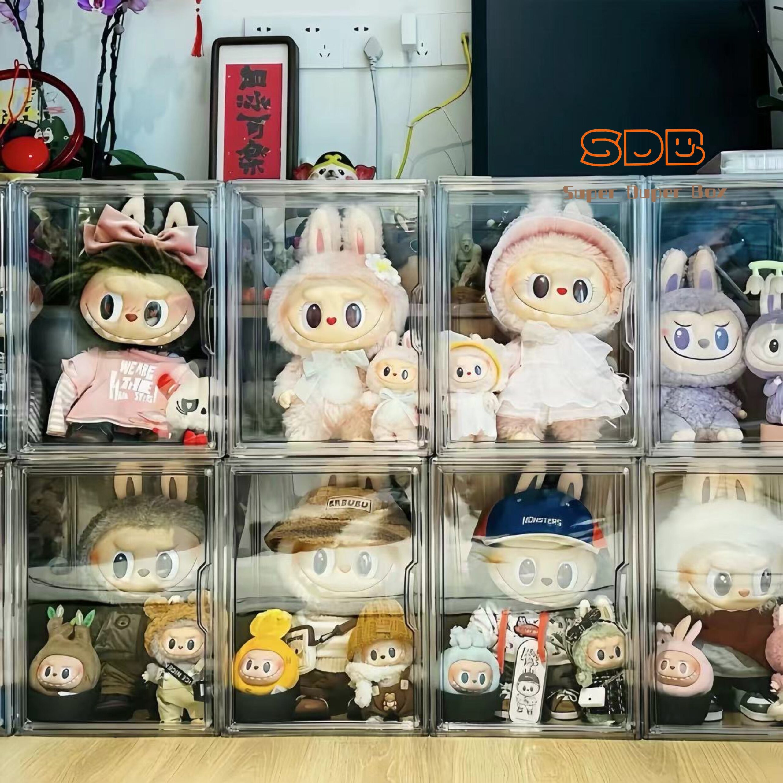 Handheld storage box, transparent display box, dustproof box - Image 9