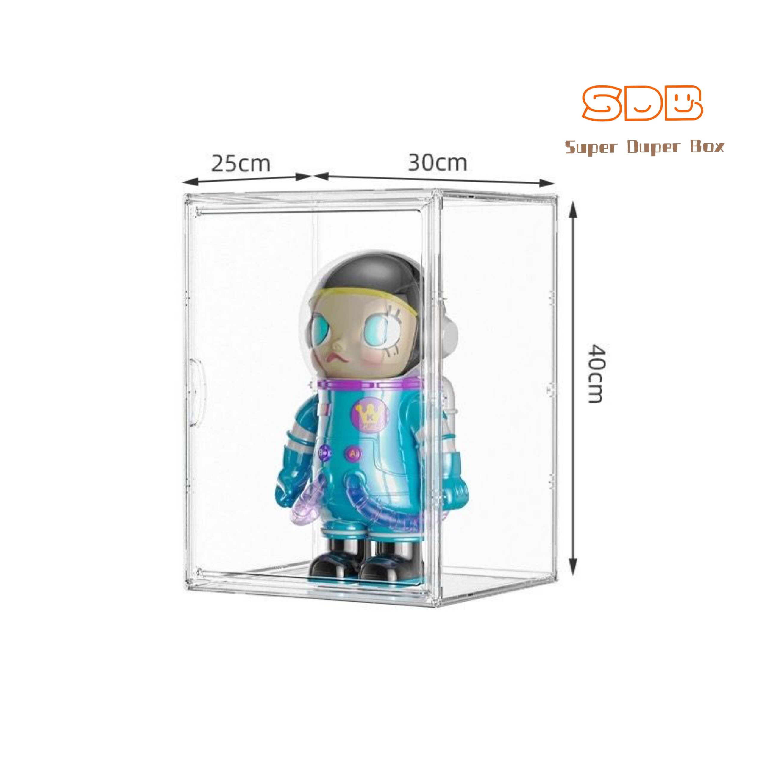 Handheld storage box, transparent display box, dustproof box - Image 10