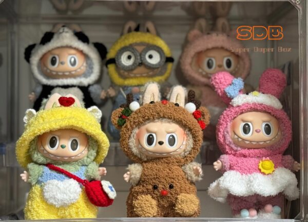 Labubu  | Christmas Reindeer | Doll Clothes Handmade - Image 5