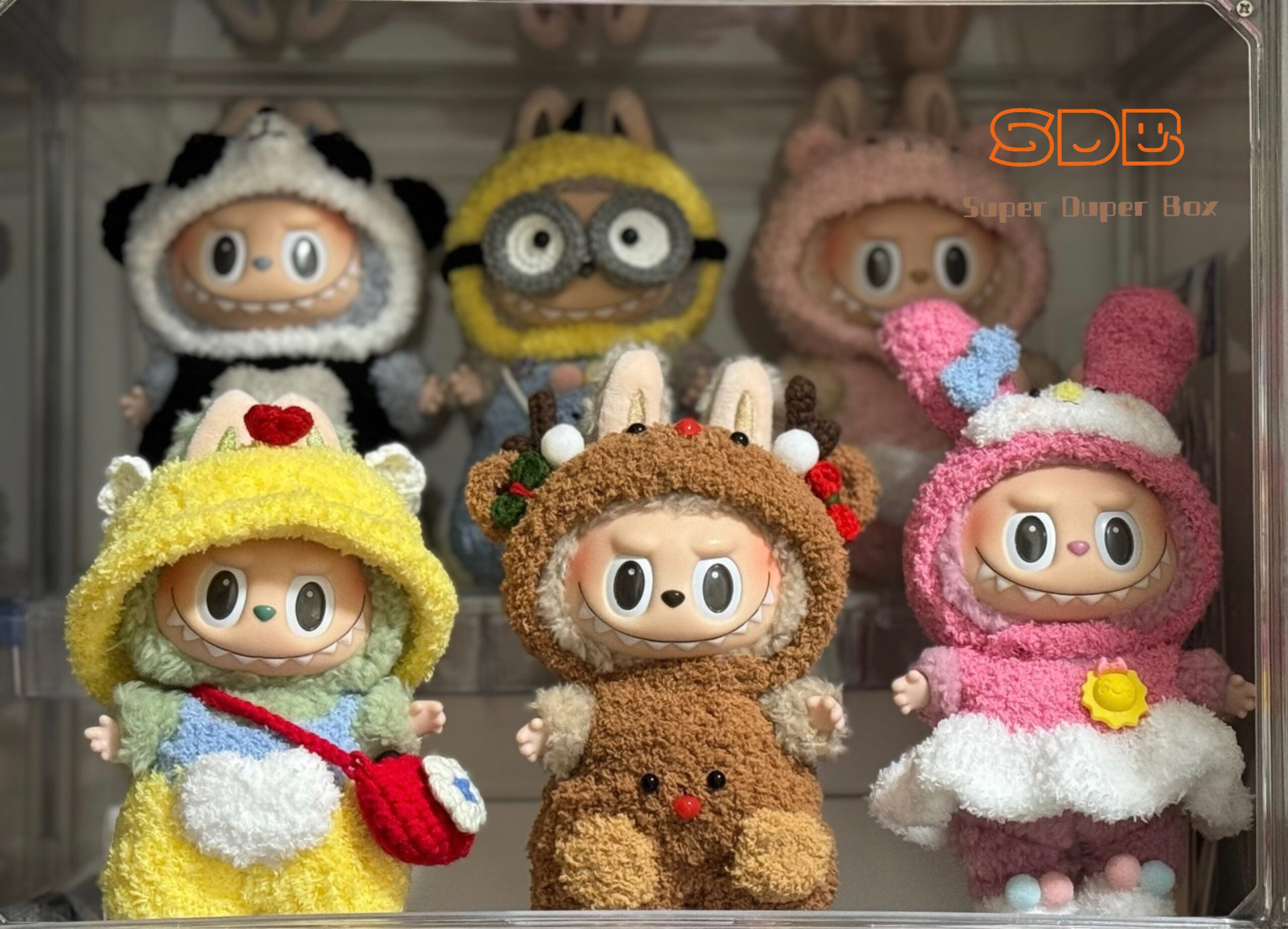 Labubu  | Christmas Reindeer | Doll Clothes Handmade - Image 4