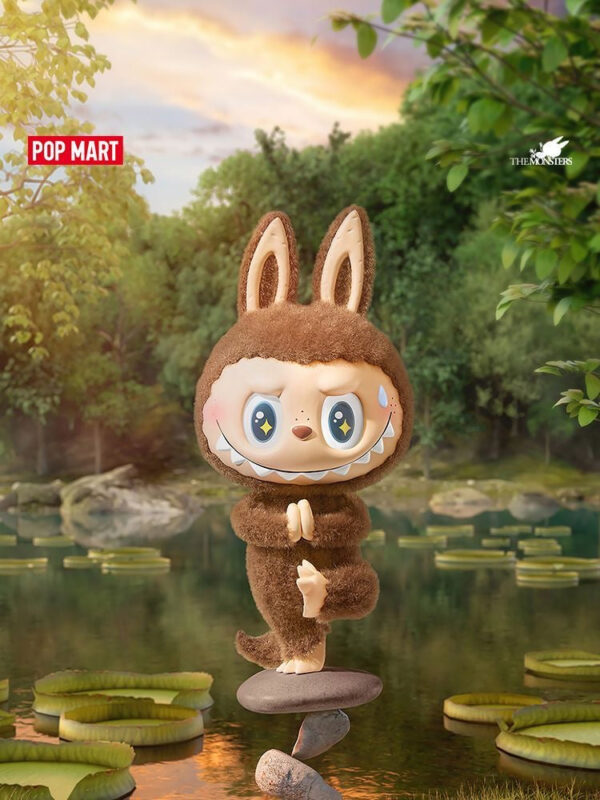 POPMART LABUBU THEMONSTERS yoga Plush Series