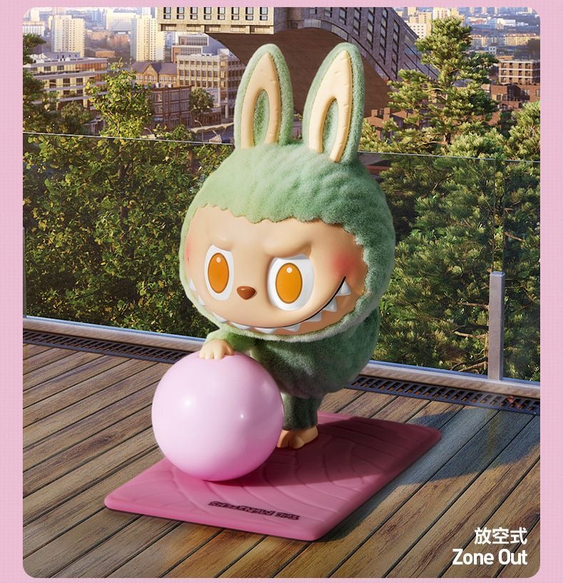 POPMART LABUBU THEMONSTERS yoga Plush Series - Image 6