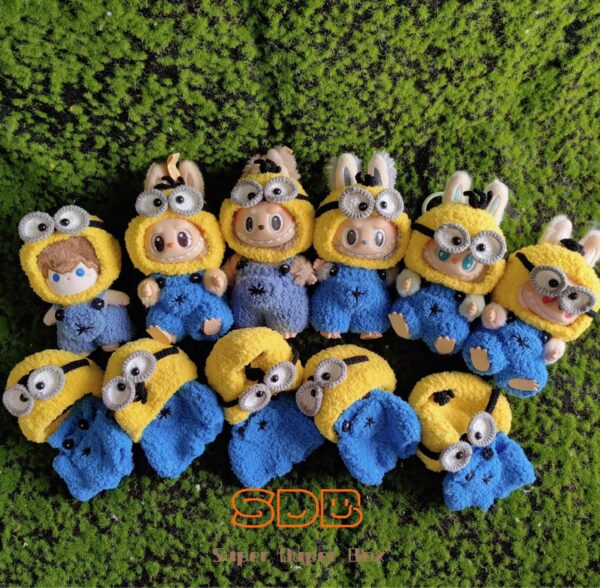 POP MART Labubu  Minions Doll clothes - Image 2