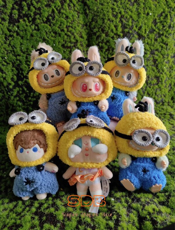 POP MART Labubu  Minions Doll clothes - Image 3
