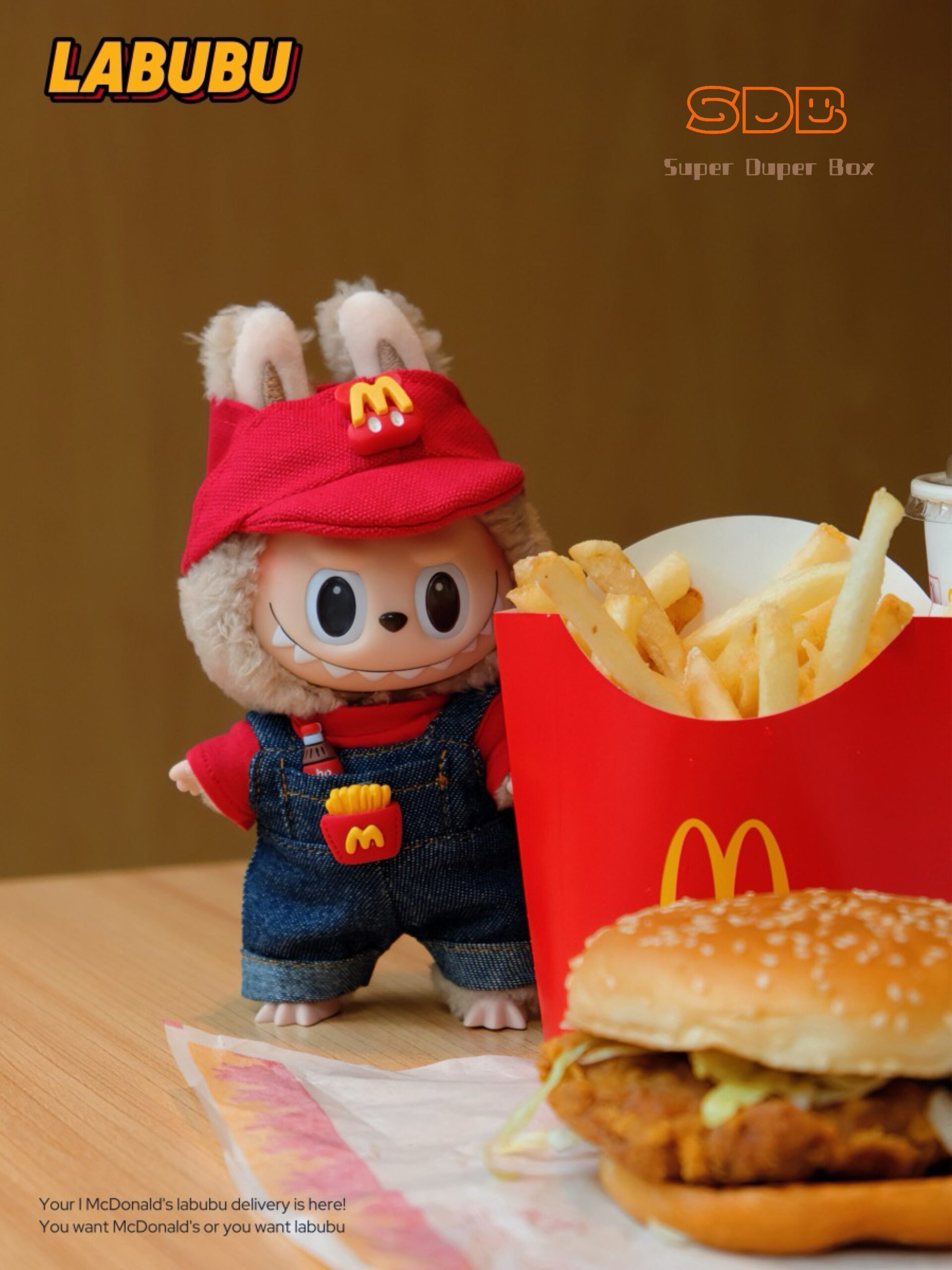 LABUBU McDonald's Doll clothes - Image 3