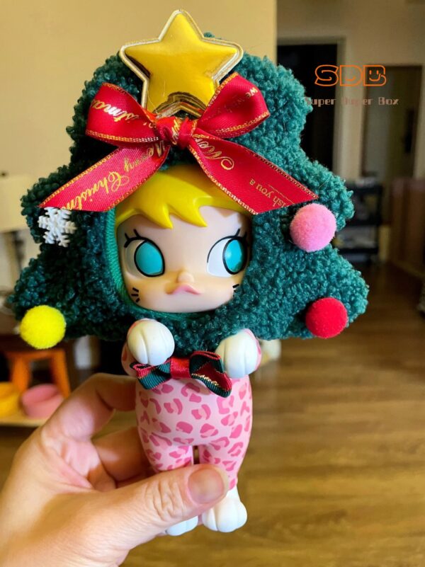 Labubu Christmas Headpiece | Handcrafted Doll Outfit Series 2 - Image 6