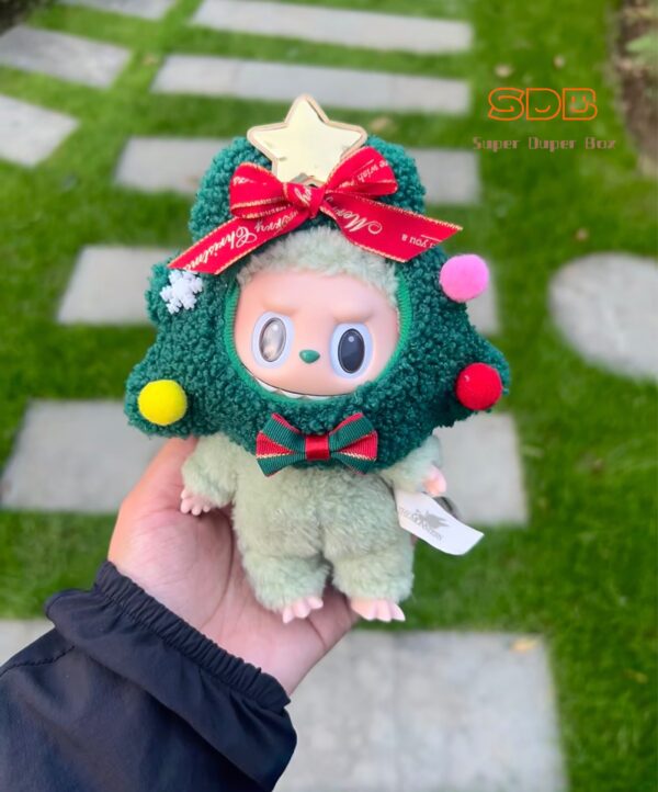 Labubu Christmas Headpiece | Handcrafted Doll Outfit Series 2 - Image 8