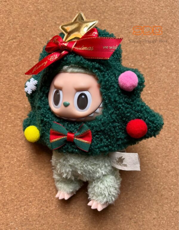 Labubu Christmas Headpiece | Handcrafted Doll Outfit Series 2 - Image 4