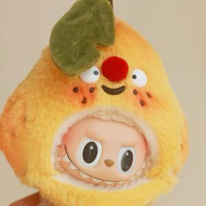 LABUBU Pear Headpiece | Doll Clothes