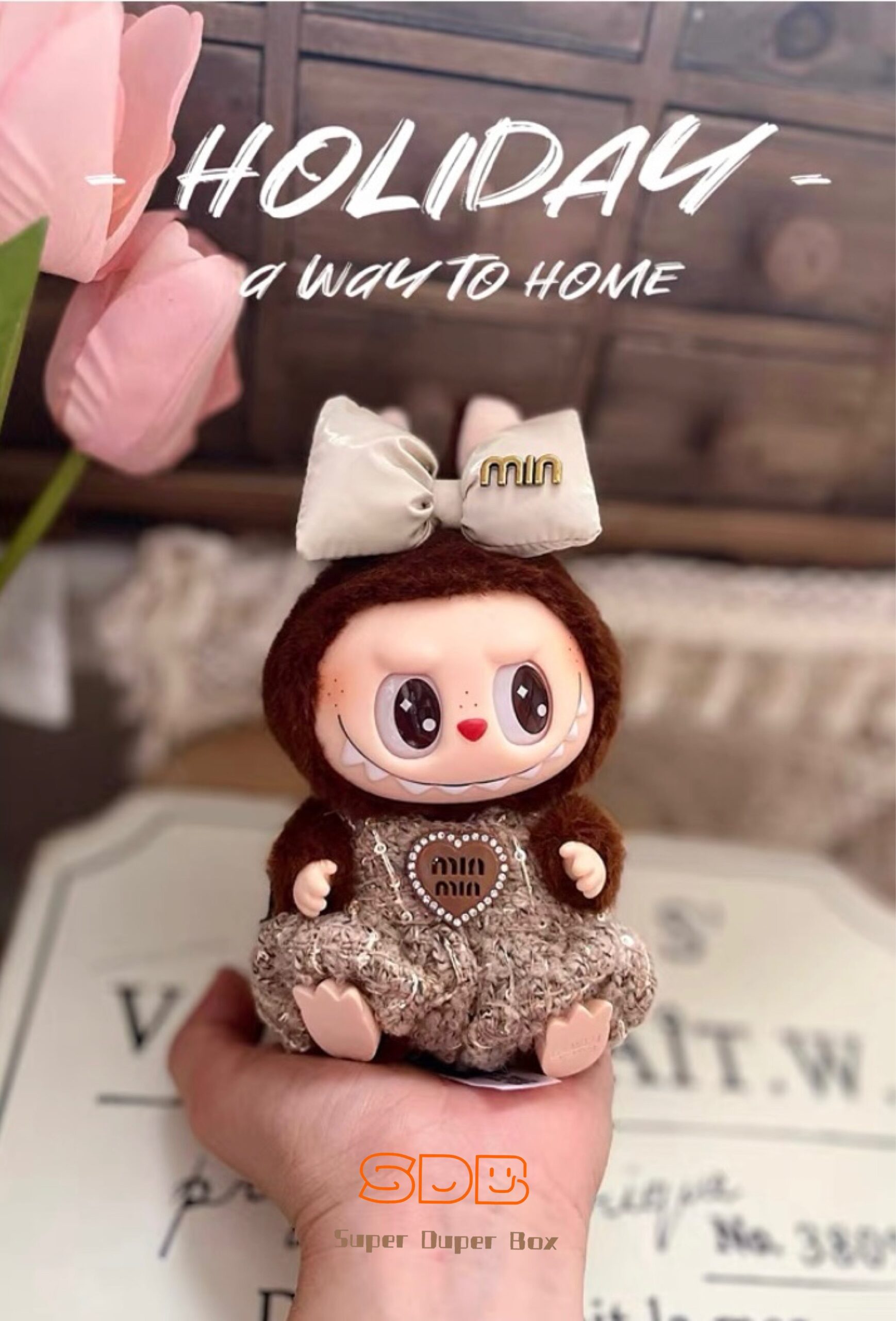 Labubu MiuMiu-Style Doll clothes - Image 6