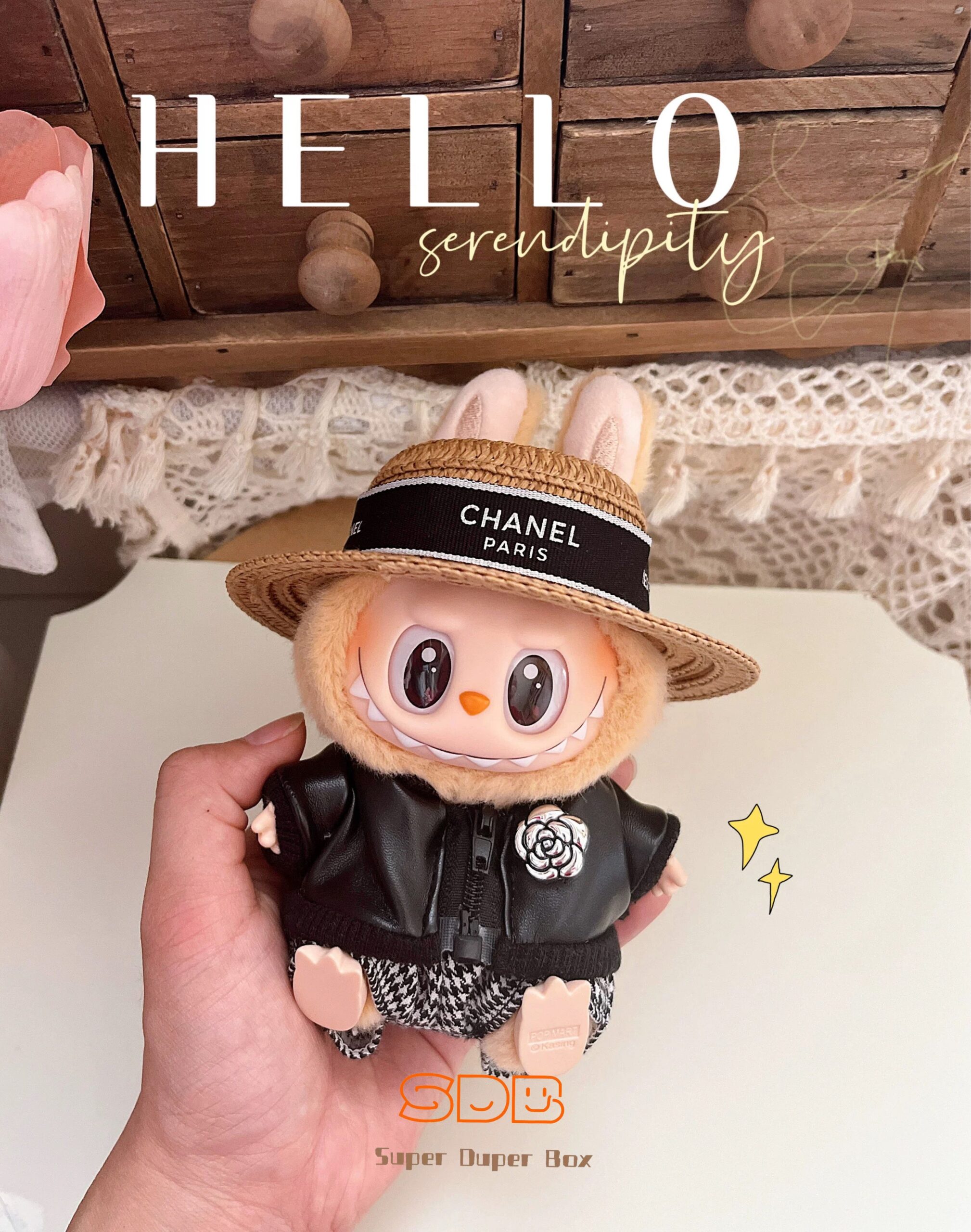 LABUBU Chanel Style Doll clothes - Image 2