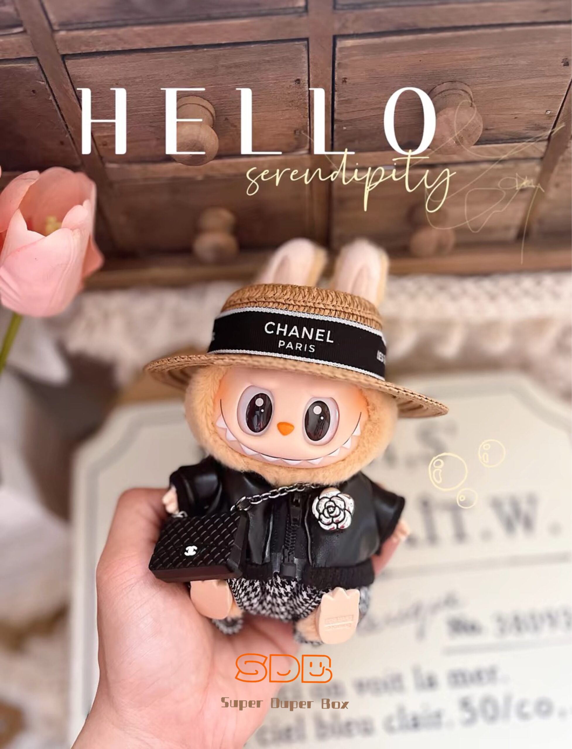 LABUBU Chanel Style Doll clothes - Image 4