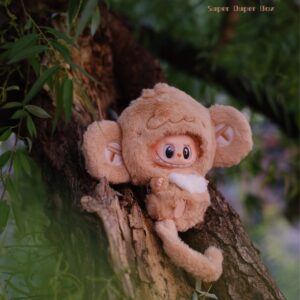Labubu Golden Snub-Nosed Monkey Costume | Exclusive Doll Outfit