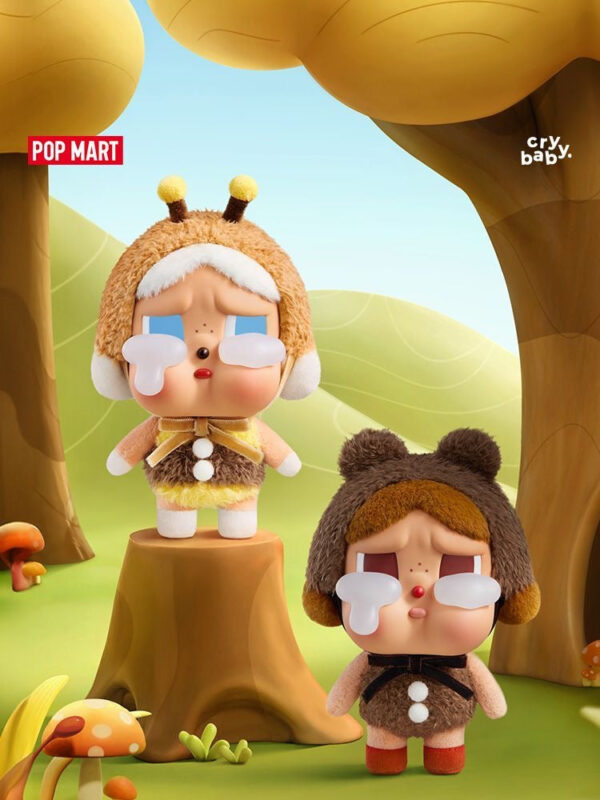 Authentic POPMART Crybaby Tear Factory Vinyl-Faced Plush Blind Box Cute Doll - Image 3