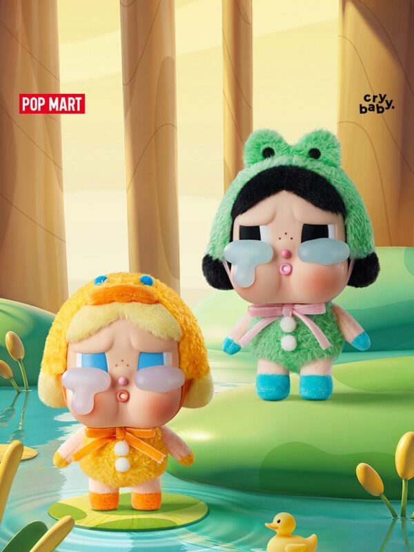 Authentic POPMART Crybaby Tear Factory Vinyl-Faced Plush Blind Box Cute Doll - Image 4