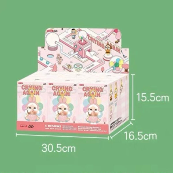 Authentic POPMART Crybaby Tear Factory Vinyl-Faced Plush Blind Box Cute Doll - Image 9