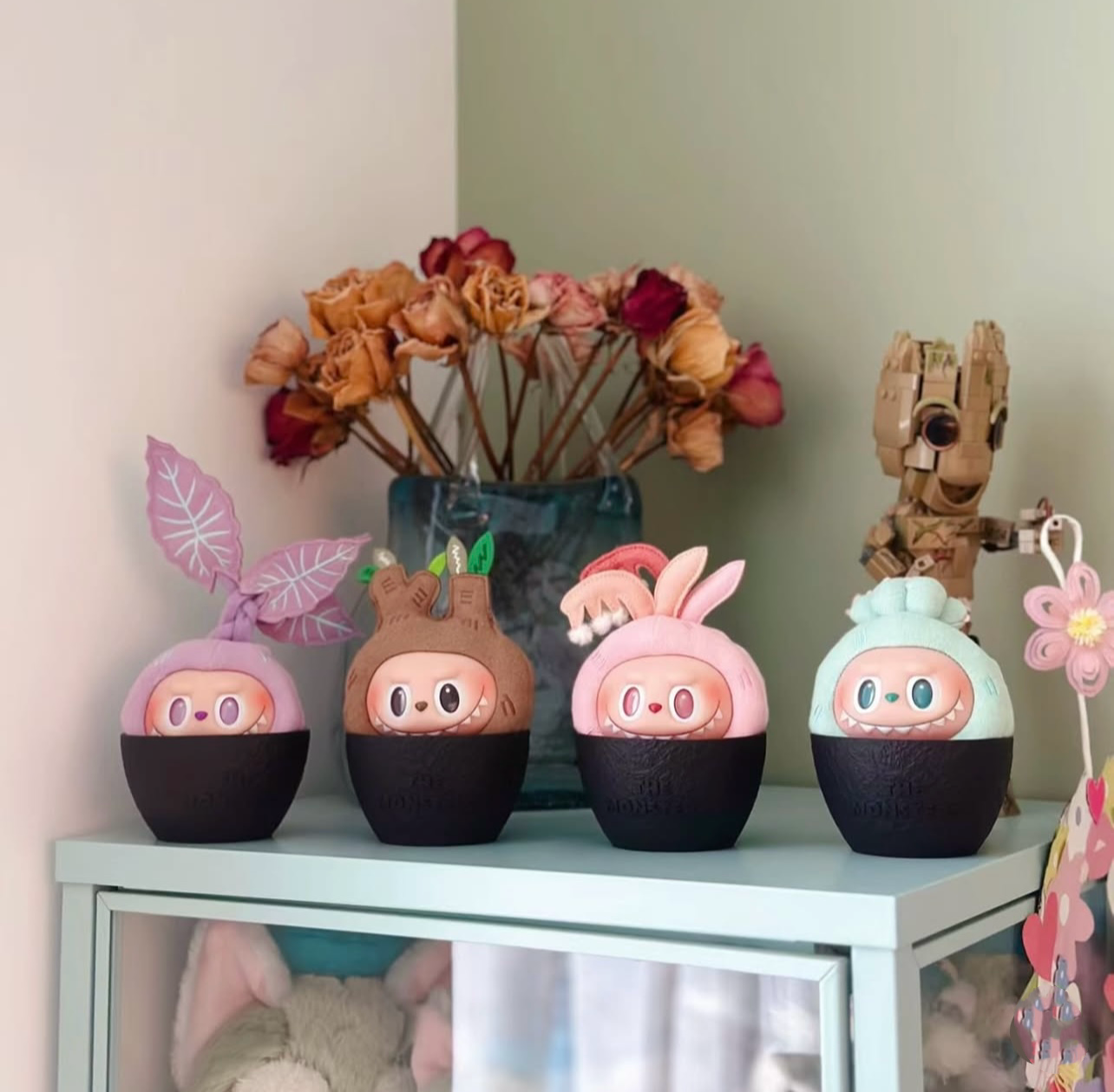 LABUBU Vinyl Face Blind Box by POPMART: Plant Pot Plush Figurine Gift & Decoration - Image 4