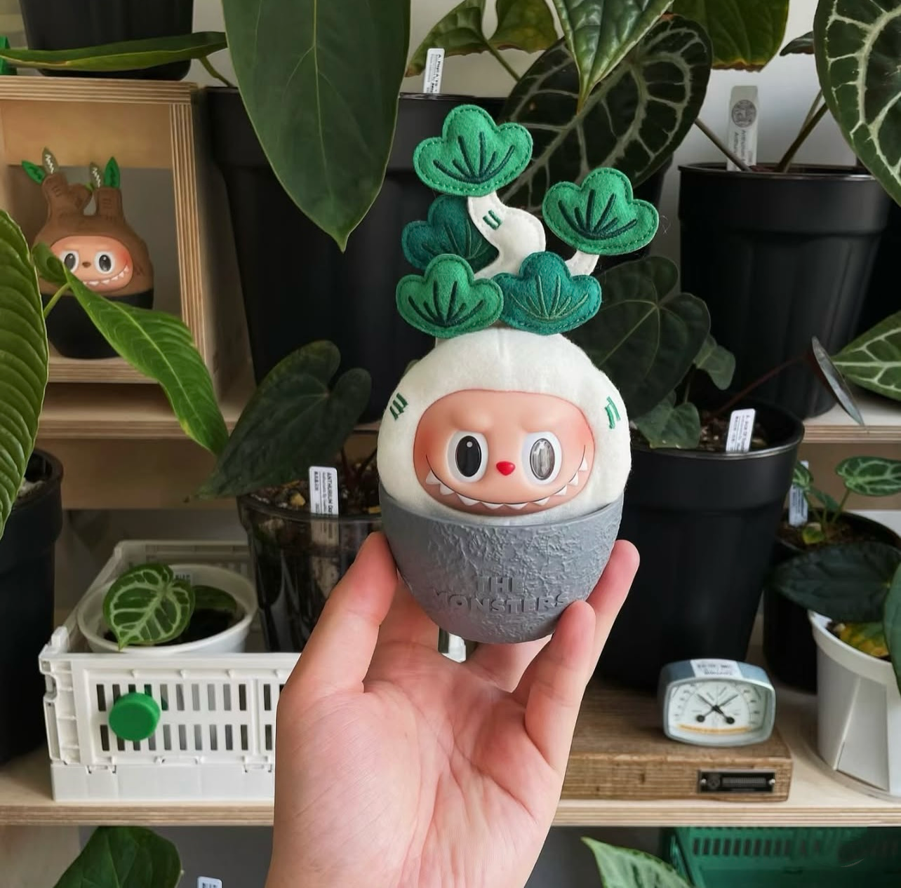 LABUBU Vinyl Face Blind Box by POPMART: Plant Pot Plush Figurine Gift & Decoration - Image 5