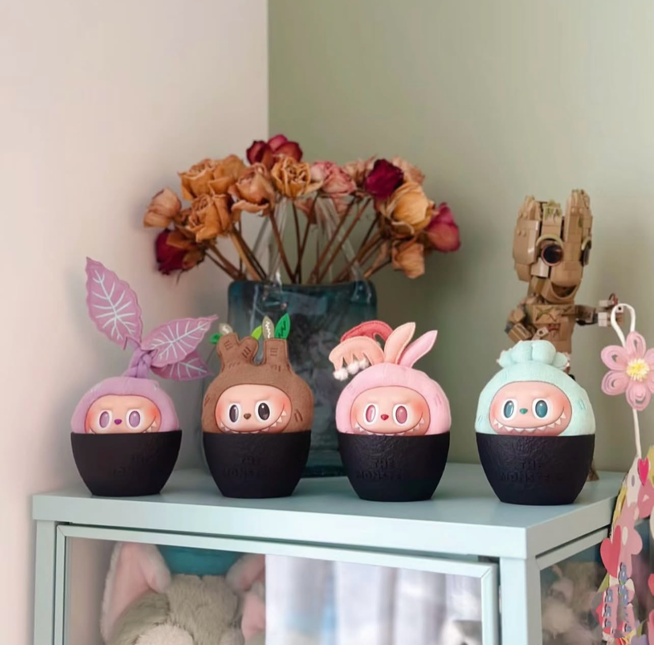LABUBU Vinyl Face Blind Box by POPMART: Plant Pot Plush Figurine Gift & Decoration - Image 6