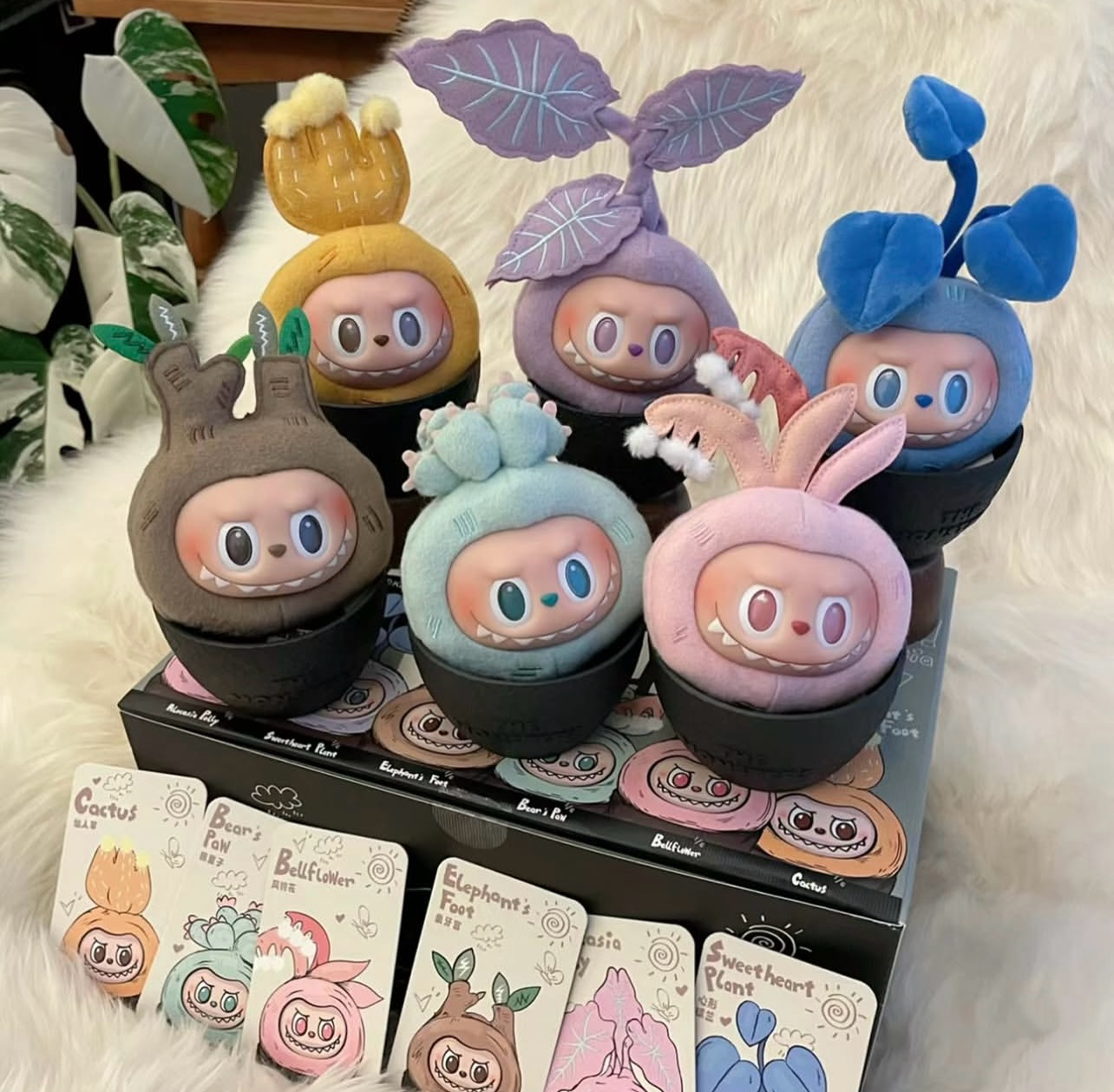 LABUBU Vinyl Face Blind Box by POPMART: Plant Pot Plush Figurine Gift & Decoration - Image 7