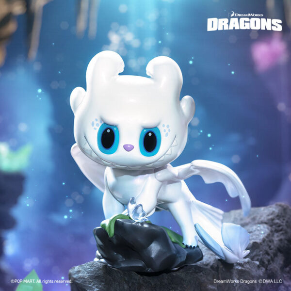 POPMART THE MONSTERS How to Train Your Dragon Figurine. The LABUBU Large Doll - Image 2